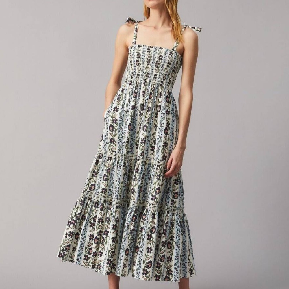 Tory Burch Smocked Dress